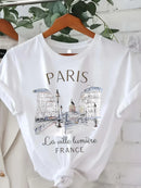 Camiseta Feminina Casual