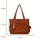Bolsa Tote de Veludo Cotelê